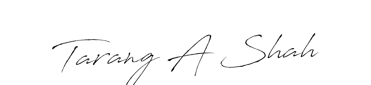 Once you've used our free online signature maker to create your best signature Antro_Vectra style, it's time to enjoy all of the benefits that Tarang A Shah name signing documents. Tarang A Shah signature style 6 images and pictures png