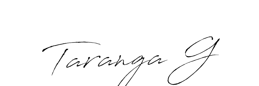 It looks lik you need a new signature style for name Taranga G. Design unique handwritten (Antro_Vectra) signature with our free signature maker in just a few clicks. Taranga G signature style 6 images and pictures png