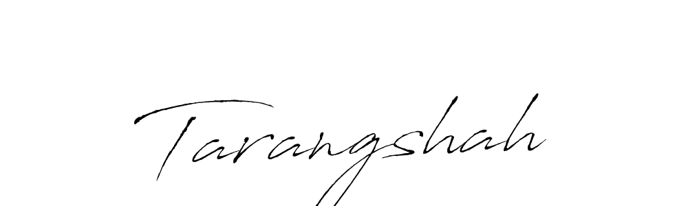 Use a signature maker to create a handwritten signature online. With this signature software, you can design (Antro_Vectra) your own signature for name Tarangshah. Tarangshah signature style 6 images and pictures png