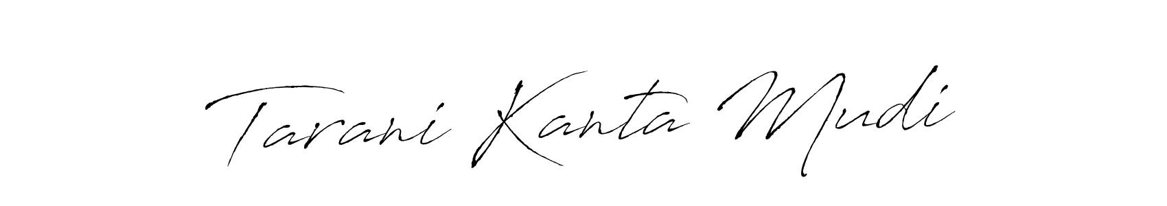 The best way (Antro_Vectra) to make a short signature is to pick only two or three words in your name. The name Tarani Kanta Mudi include a total of six letters. For converting this name. Tarani Kanta Mudi signature style 6 images and pictures png