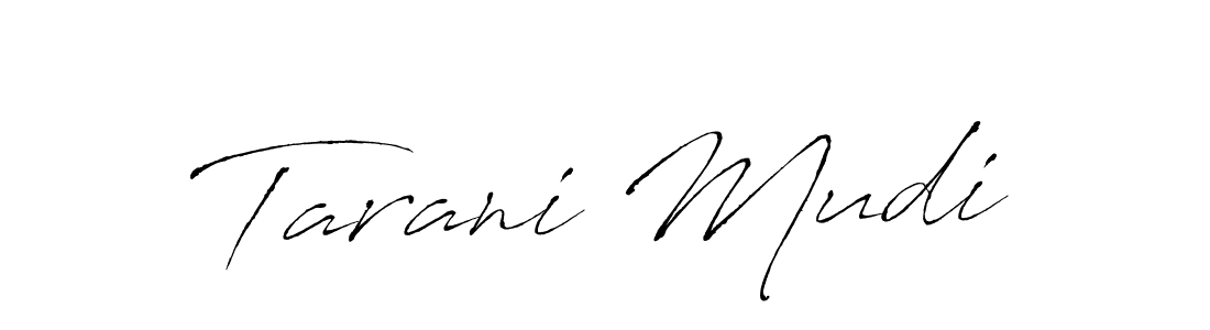 Also You can easily find your signature by using the search form. We will create Tarani Mudi name handwritten signature images for you free of cost using Antro_Vectra sign style. Tarani Mudi signature style 6 images and pictures png