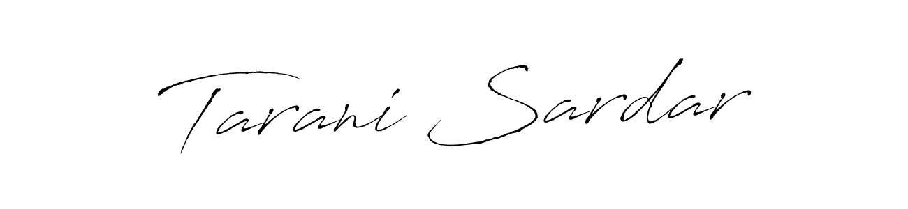 Also we have Tarani Sardar name is the best signature style. Create professional handwritten signature collection using Antro_Vectra autograph style. Tarani Sardar signature style 6 images and pictures png