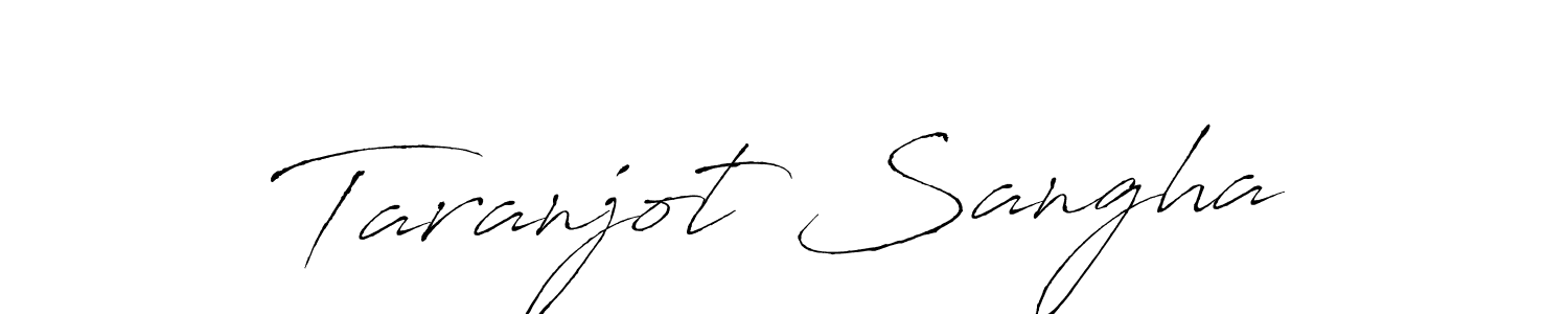 Use a signature maker to create a handwritten signature online. With this signature software, you can design (Antro_Vectra) your own signature for name Taranjot Sangha. Taranjot Sangha signature style 6 images and pictures png
