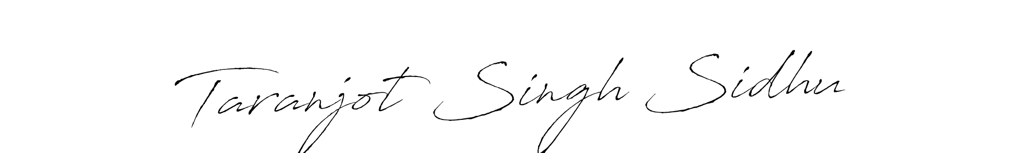 Use a signature maker to create a handwritten signature online. With this signature software, you can design (Antro_Vectra) your own signature for name Taranjot Singh Sidhu. Taranjot Singh Sidhu signature style 6 images and pictures png