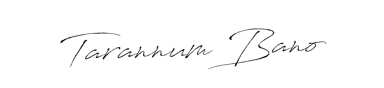 Also You can easily find your signature by using the search form. We will create Tarannum Bano name handwritten signature images for you free of cost using Antro_Vectra sign style. Tarannum Bano signature style 6 images and pictures png