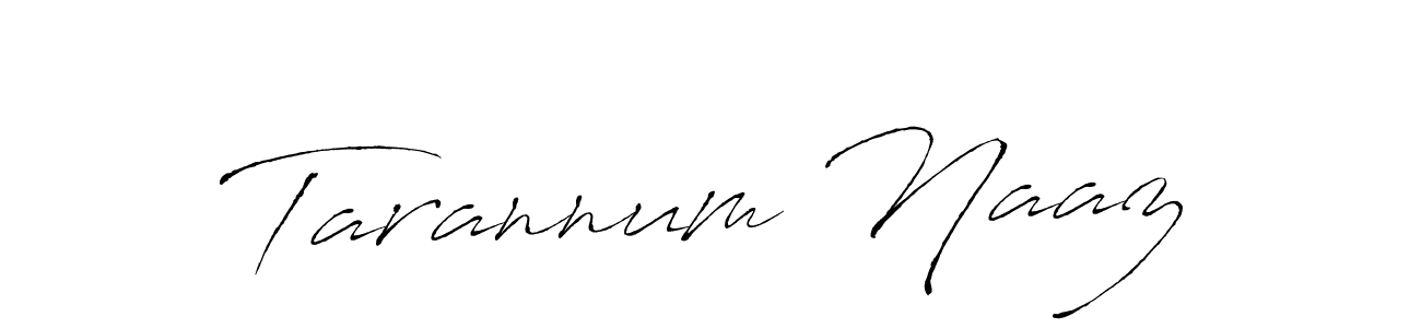 Antro_Vectra is a professional signature style that is perfect for those who want to add a touch of class to their signature. It is also a great choice for those who want to make their signature more unique. Get Tarannum Naaz name to fancy signature for free. Tarannum Naaz signature style 6 images and pictures png