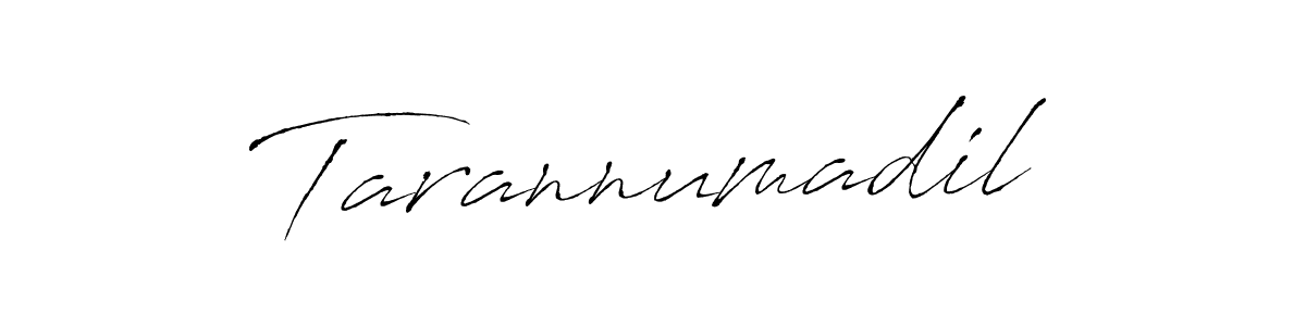 How to make Tarannumadil name signature. Use Antro_Vectra style for creating short signs online. This is the latest handwritten sign. Tarannumadil signature style 6 images and pictures png