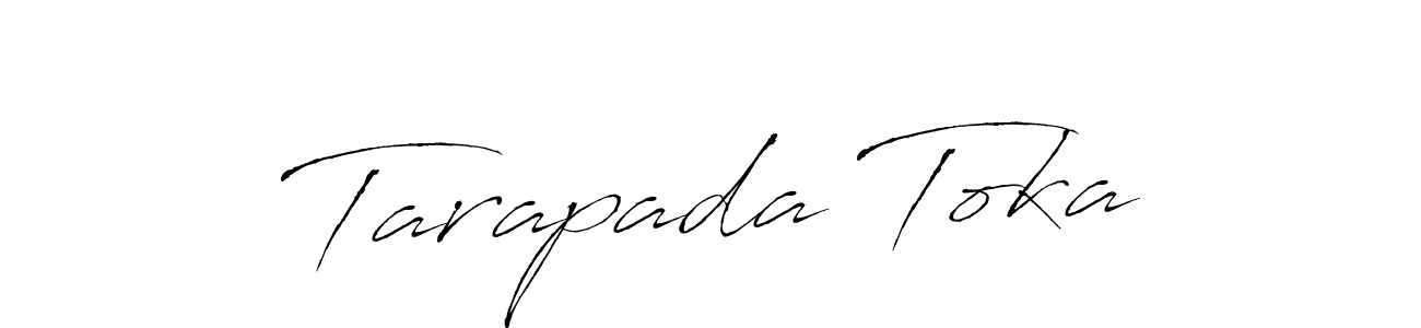 It looks lik you need a new signature style for name Tarapada Toka. Design unique handwritten (Antro_Vectra) signature with our free signature maker in just a few clicks. Tarapada Toka signature style 6 images and pictures png