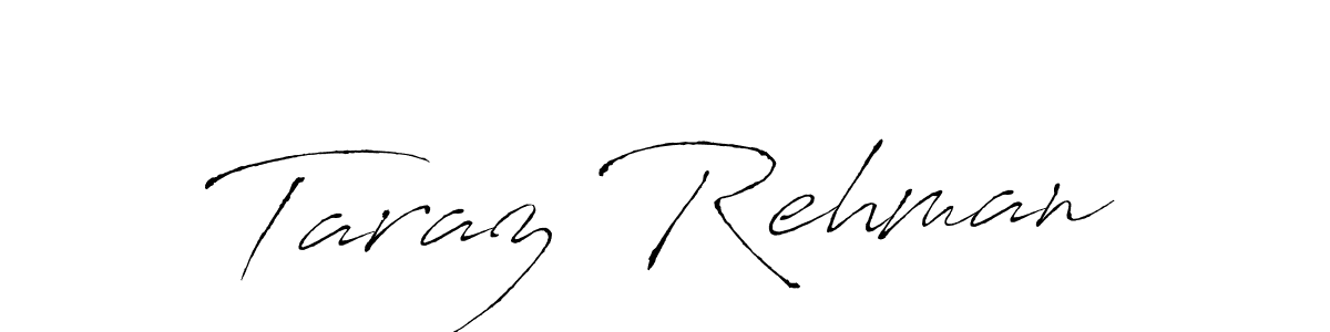 The best way (Antro_Vectra) to make a short signature is to pick only two or three words in your name. The name Taraz Rehman include a total of six letters. For converting this name. Taraz Rehman signature style 6 images and pictures png