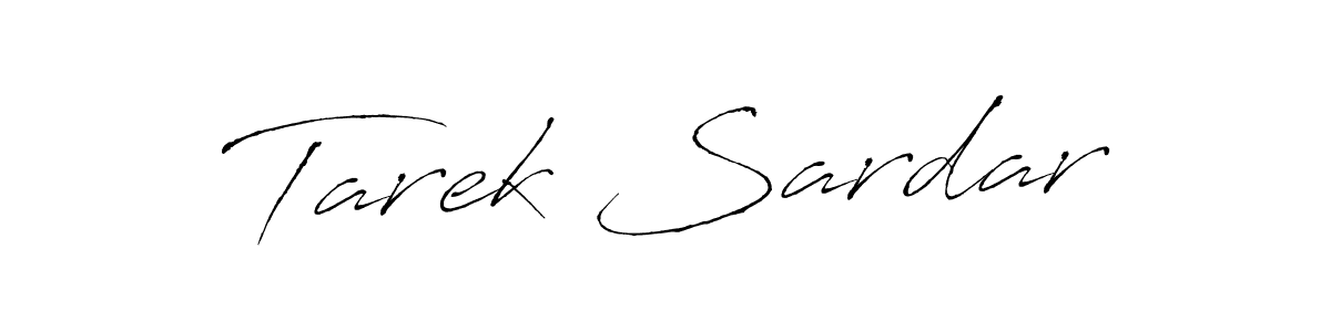 Use a signature maker to create a handwritten signature online. With this signature software, you can design (Antro_Vectra) your own signature for name Tarek Sardar. Tarek Sardar signature style 6 images and pictures png