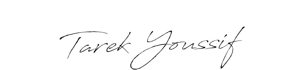 Use a signature maker to create a handwritten signature online. With this signature software, you can design (Antro_Vectra) your own signature for name Tarek Youssif. Tarek Youssif signature style 6 images and pictures png