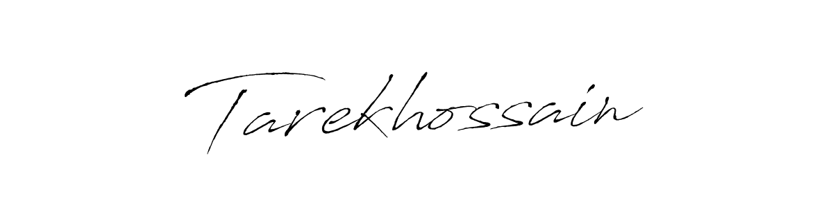 This is the best signature style for the Tarekhossain name. Also you like these signature font (Antro_Vectra). Mix name signature. Tarekhossain signature style 6 images and pictures png