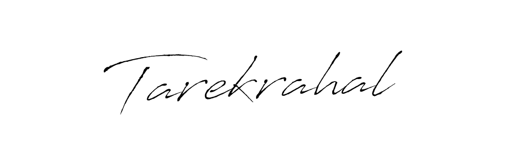 It looks lik you need a new signature style for name Tarekrahal. Design unique handwritten (Antro_Vectra) signature with our free signature maker in just a few clicks. Tarekrahal signature style 6 images and pictures png