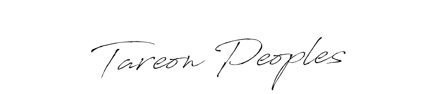 Make a beautiful signature design for name Tareon Peoples. Use this online signature maker to create a handwritten signature for free. Tareon Peoples signature style 6 images and pictures png