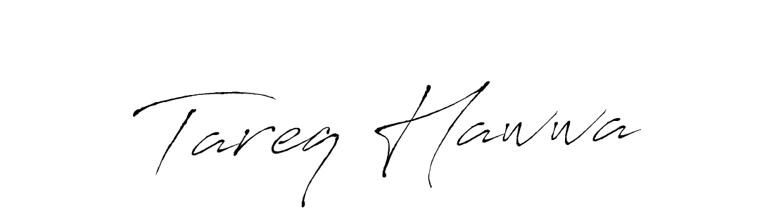 How to make Tareq Hawwa signature? Antro_Vectra is a professional autograph style. Create handwritten signature for Tareq Hawwa name. Tareq Hawwa signature style 6 images and pictures png