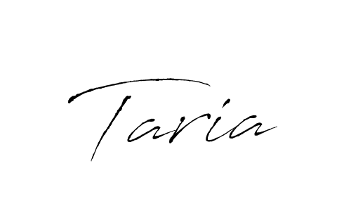 Similarly Antro_Vectra is the best handwritten signature design. Signature creator online .You can use it as an online autograph creator for name Taria. Taria signature style 6 images and pictures png