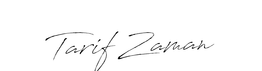 Also we have Tarif Zaman name is the best signature style. Create professional handwritten signature collection using Antro_Vectra autograph style. Tarif Zaman signature style 6 images and pictures png