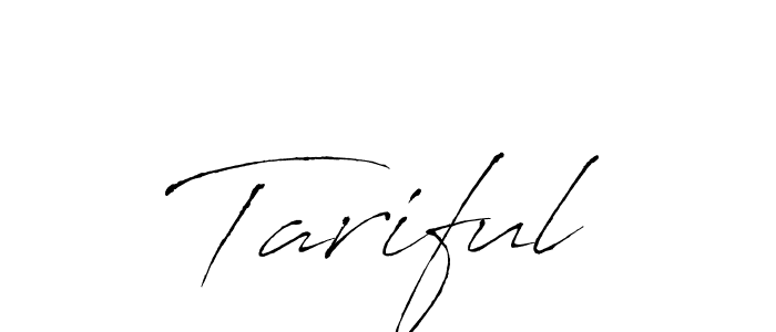 if you are searching for the best signature style for your name Tariful. so please give up your signature search. here we have designed multiple signature styles  using Antro_Vectra. Tariful signature style 6 images and pictures png