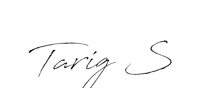 Also You can easily find your signature by using the search form. We will create Tarig S name handwritten signature images for you free of cost using Antro_Vectra sign style. Tarig S signature style 6 images and pictures png