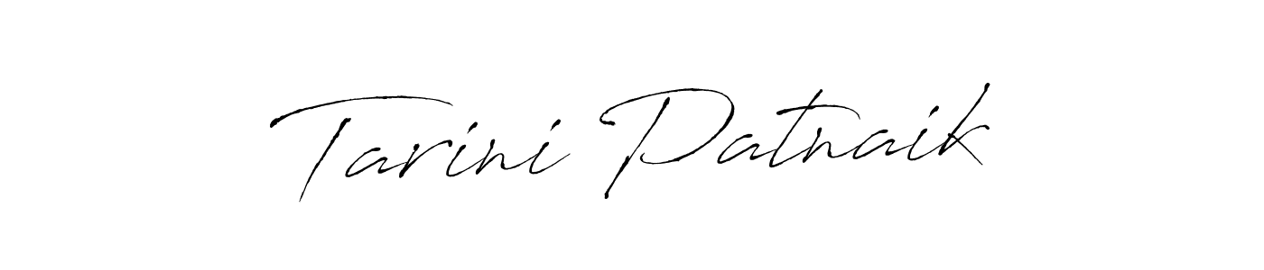 Create a beautiful signature design for name Tarini Patnaik. With this signature (Antro_Vectra) fonts, you can make a handwritten signature for free. Tarini Patnaik signature style 6 images and pictures png