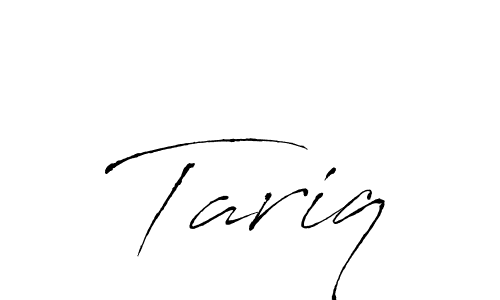 The best way (Antro_Vectra) to make a short signature is to pick only two or three words in your name. The name Tariq include a total of six letters. For converting this name. Tariq signature style 6 images and pictures png