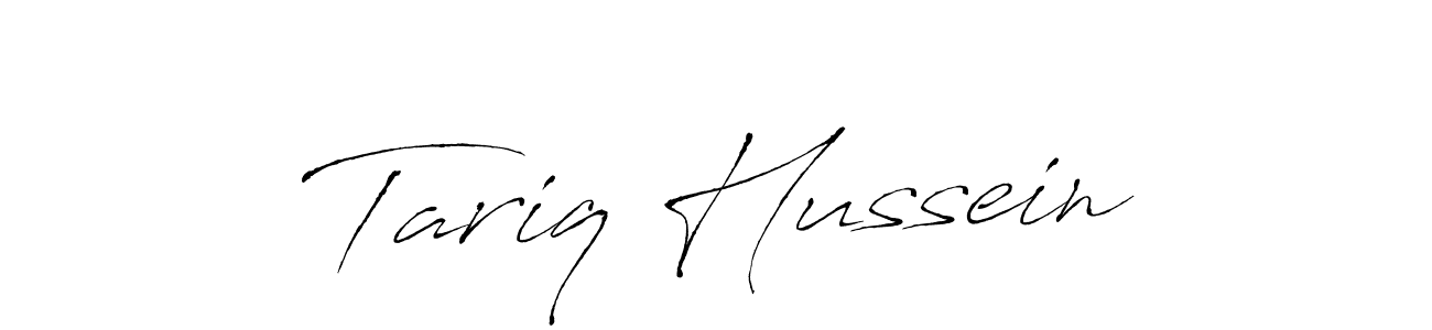 How to make Tariq Hussein signature? Antro_Vectra is a professional autograph style. Create handwritten signature for Tariq Hussein name. Tariq Hussein signature style 6 images and pictures png