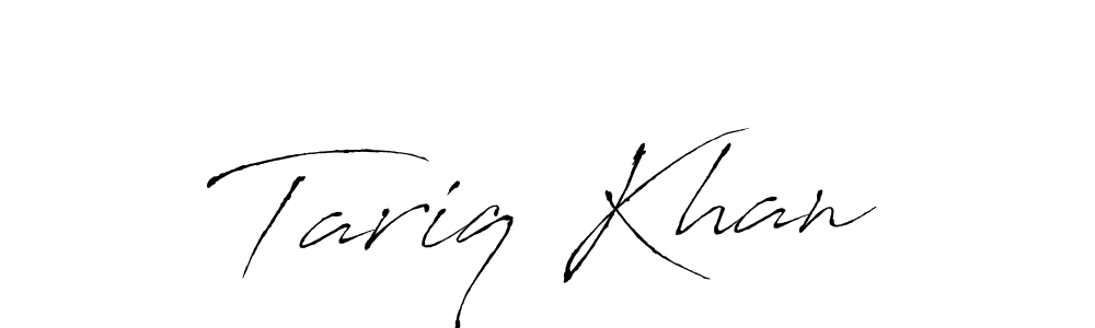 Use a signature maker to create a handwritten signature online. With this signature software, you can design (Antro_Vectra) your own signature for name Tariq Khan. Tariq Khan signature style 6 images and pictures png