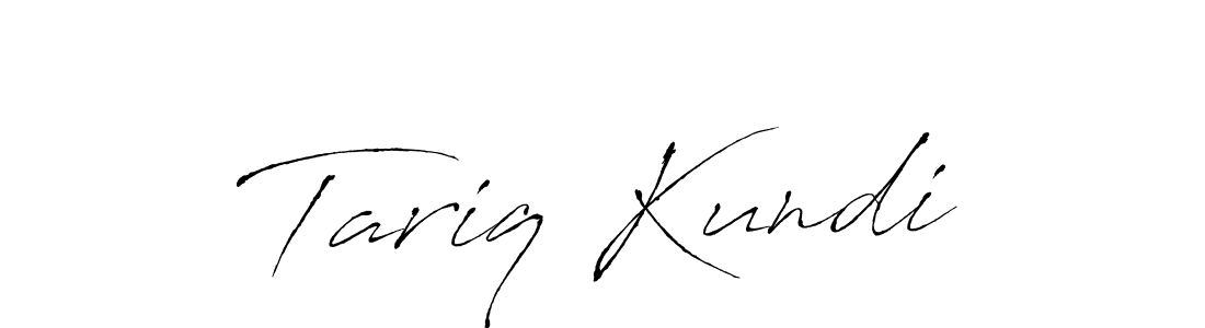 Antro_Vectra is a professional signature style that is perfect for those who want to add a touch of class to their signature. It is also a great choice for those who want to make their signature more unique. Get Tariq Kundi name to fancy signature for free. Tariq Kundi signature style 6 images and pictures png