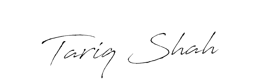 How to make Tariq Shah name signature. Use Antro_Vectra style for creating short signs online. This is the latest handwritten sign. Tariq Shah signature style 6 images and pictures png