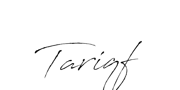 Tariqf stylish signature style. Best Handwritten Sign (Antro_Vectra) for my name. Handwritten Signature Collection Ideas for my name Tariqf. Tariqf signature style 6 images and pictures png