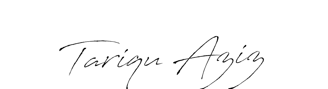 Also we have Tariqu Aziz name is the best signature style. Create professional handwritten signature collection using Antro_Vectra autograph style. Tariqu Aziz signature style 6 images and pictures png