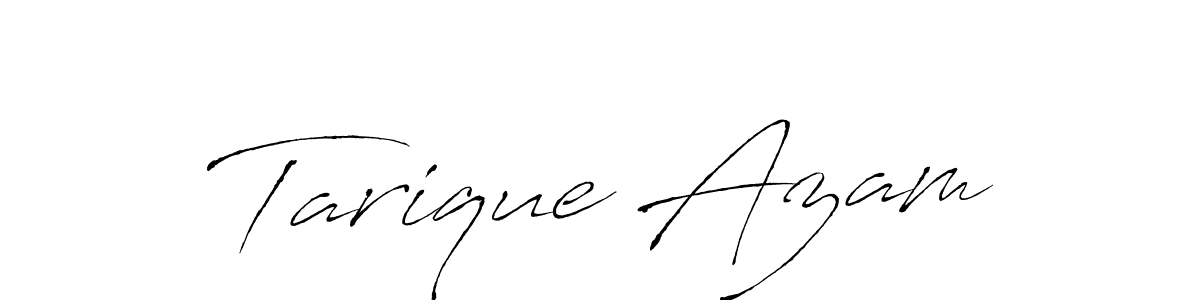 The best way (Antro_Vectra) to make a short signature is to pick only two or three words in your name. The name Tarique Azam include a total of six letters. For converting this name. Tarique Azam signature style 6 images and pictures png