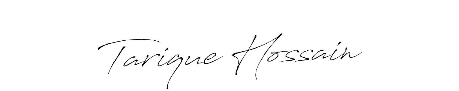 Also we have Tarique Hossain name is the best signature style. Create professional handwritten signature collection using Antro_Vectra autograph style. Tarique Hossain signature style 6 images and pictures png