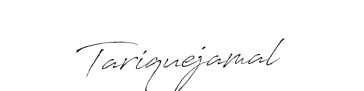 Use a signature maker to create a handwritten signature online. With this signature software, you can design (Antro_Vectra) your own signature for name Tariquejamal. Tariquejamal signature style 6 images and pictures png