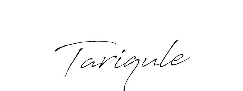 Tariqule stylish signature style. Best Handwritten Sign (Antro_Vectra) for my name. Handwritten Signature Collection Ideas for my name Tariqule. Tariqule signature style 6 images and pictures png