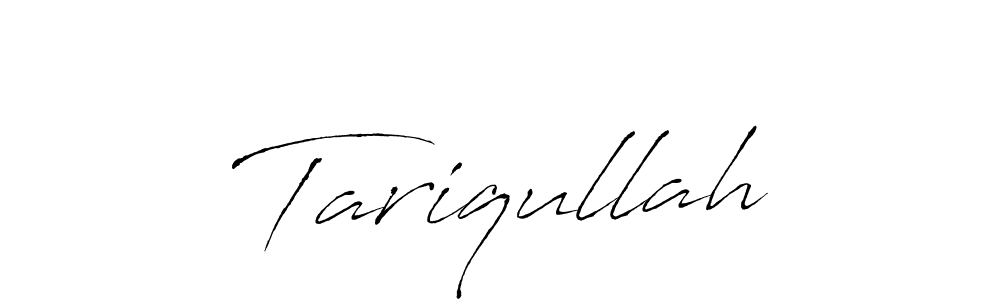 Tariqullah stylish signature style. Best Handwritten Sign (Antro_Vectra) for my name. Handwritten Signature Collection Ideas for my name Tariqullah. Tariqullah signature style 6 images and pictures png