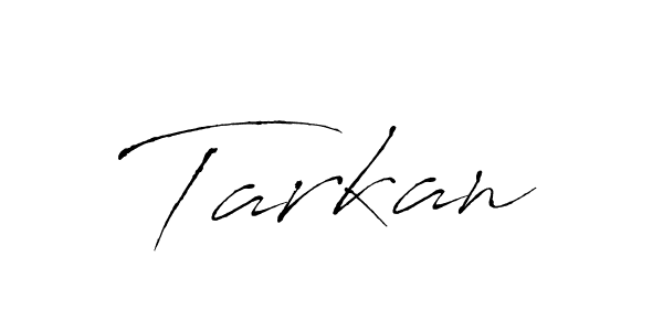 Make a beautiful signature design for name Tarkan. With this signature (Antro_Vectra) style, you can create a handwritten signature for free. Tarkan signature style 6 images and pictures png