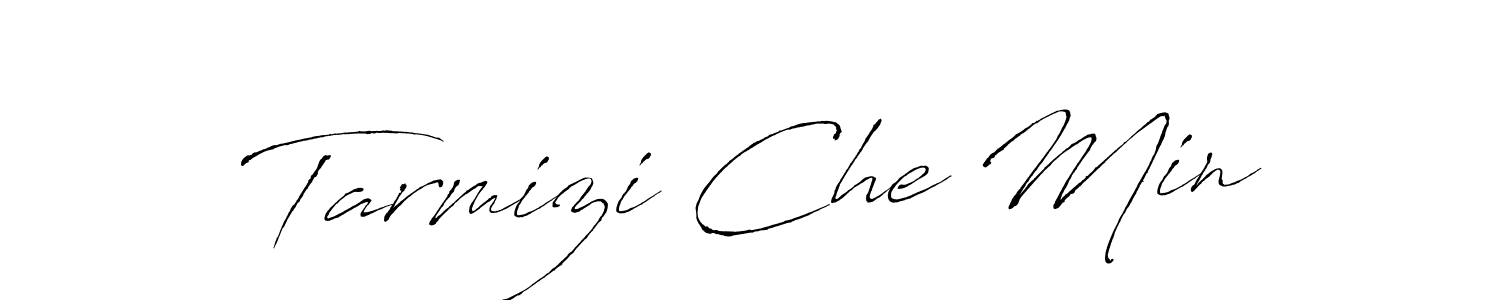 Design your own signature with our free online signature maker. With this signature software, you can create a handwritten (Antro_Vectra) signature for name Tarmizi Che Min. Tarmizi Che Min signature style 6 images and pictures png