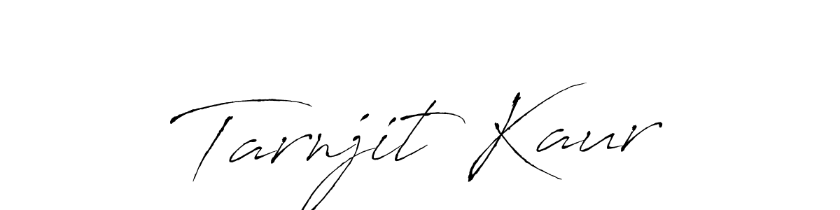 Design your own signature with our free online signature maker. With this signature software, you can create a handwritten (Antro_Vectra) signature for name Tarnjit Kaur. Tarnjit Kaur signature style 6 images and pictures png
