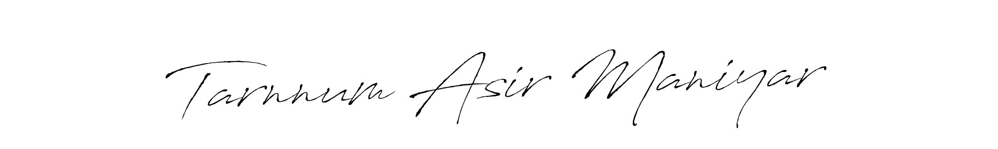 You should practise on your own different ways (Antro_Vectra) to write your name (Tarnnum Asir Maniyar) in signature. don't let someone else do it for you. Tarnnum Asir Maniyar signature style 6 images and pictures png