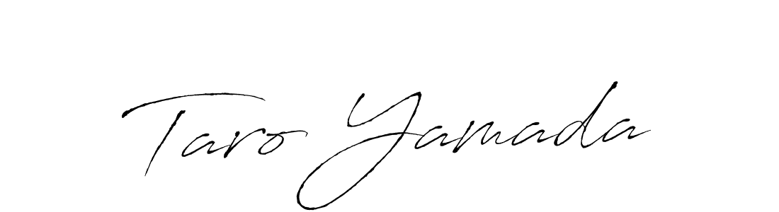 How to make Taro Yamada signature? Antro_Vectra is a professional autograph style. Create handwritten signature for Taro Yamada name. Taro Yamada signature style 6 images and pictures png