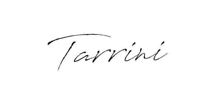 Use a signature maker to create a handwritten signature online. With this signature software, you can design (Antro_Vectra) your own signature for name Tarrini. Tarrini signature style 6 images and pictures png