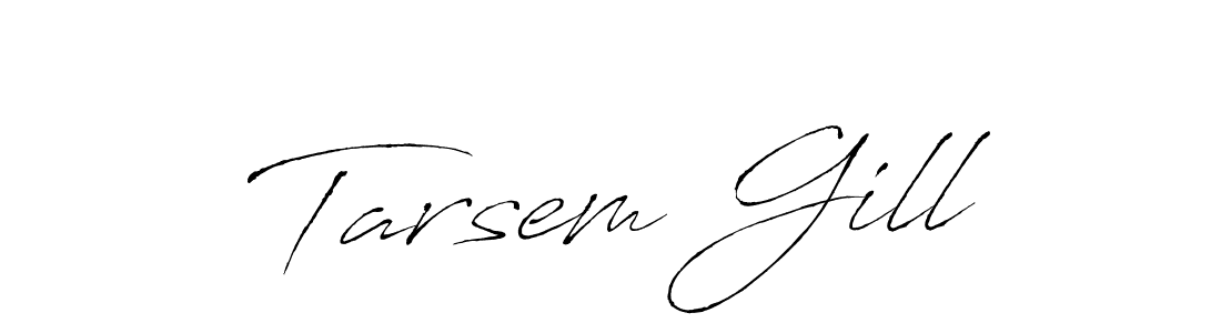 Also You can easily find your signature by using the search form. We will create Tarsem Gill name handwritten signature images for you free of cost using Antro_Vectra sign style. Tarsem Gill signature style 6 images and pictures png