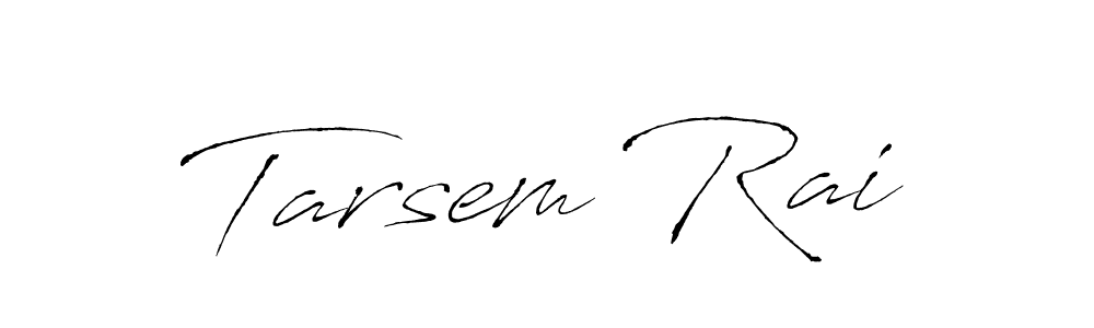 Also we have Tarsem Rai name is the best signature style. Create professional handwritten signature collection using Antro_Vectra autograph style. Tarsem Rai signature style 6 images and pictures png