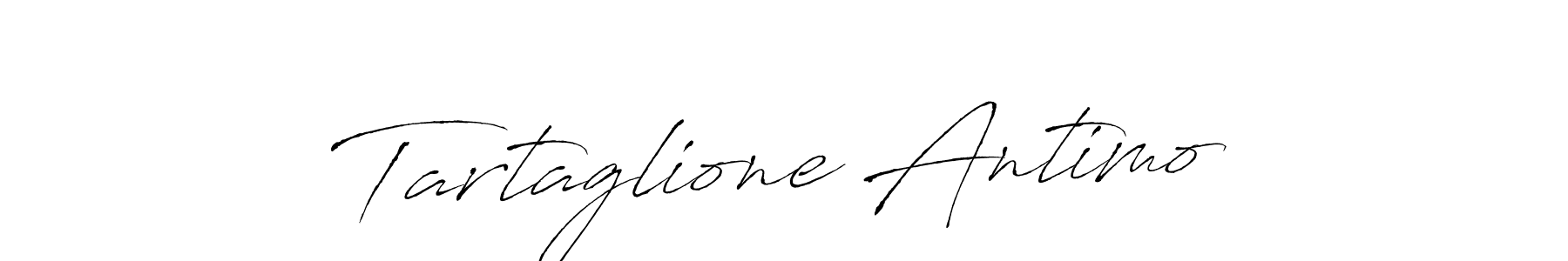 Create a beautiful signature design for name Tartaglione Antimo. With this signature (Antro_Vectra) fonts, you can make a handwritten signature for free. Tartaglione Antimo signature style 6 images and pictures png