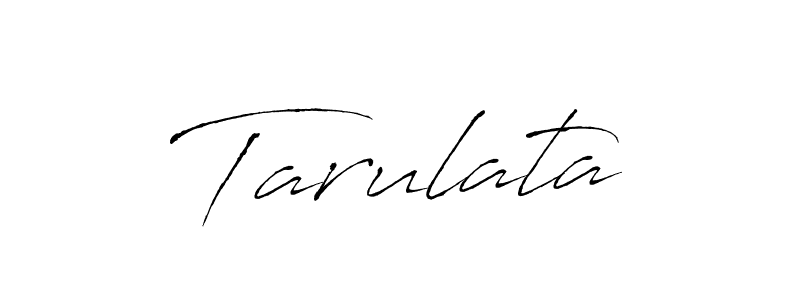 How to make Tarulata signature? Antro_Vectra is a professional autograph style. Create handwritten signature for Tarulata name. Tarulata signature style 6 images and pictures png