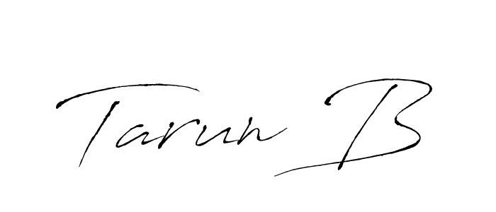 Also You can easily find your signature by using the search form. We will create Tarun B name handwritten signature images for you free of cost using Antro_Vectra sign style. Tarun B signature style 6 images and pictures png