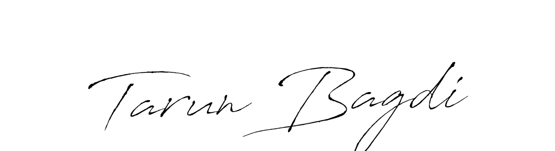 Make a beautiful signature design for name Tarun Bagdi. With this signature (Antro_Vectra) style, you can create a handwritten signature for free. Tarun Bagdi signature style 6 images and pictures png