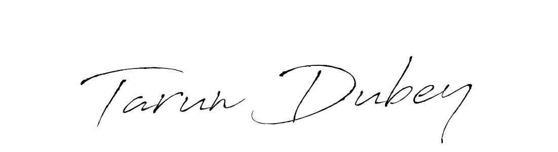 The best way (Antro_Vectra) to make a short signature is to pick only two or three words in your name. The name Tarun Dubey include a total of six letters. For converting this name. Tarun Dubey signature style 6 images and pictures png