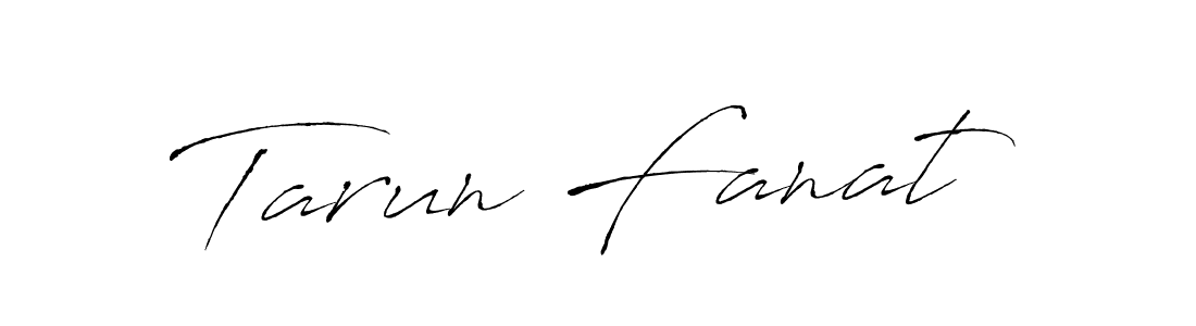 Also we have Tarun Fanat name is the best signature style. Create professional handwritten signature collection using Antro_Vectra autograph style. Tarun Fanat signature style 6 images and pictures png